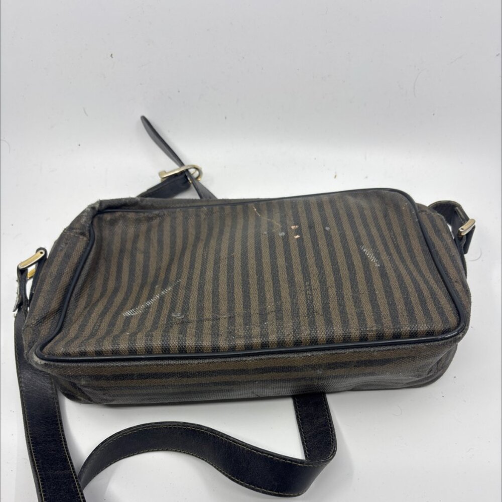 Vintage Fendi Crossbody Bag - Brown/Black - Picture 4 of 8